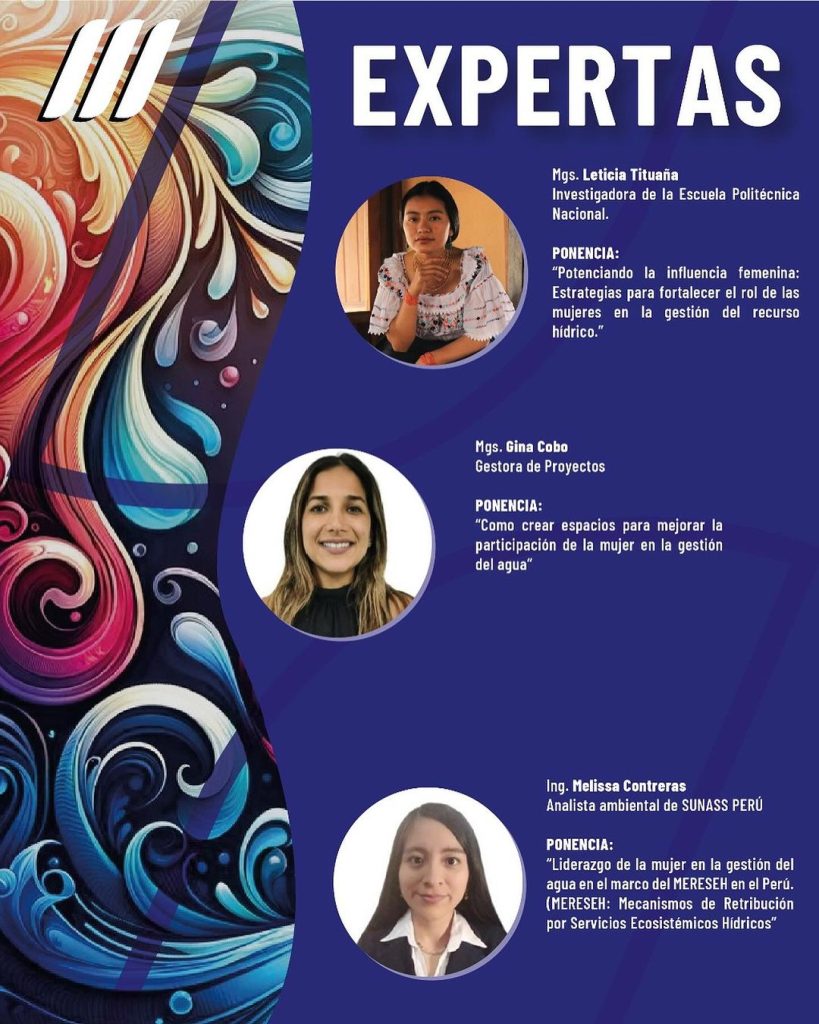 II Foro Nacional: Liderazgo de la Mujer en la Gestión del Agua ...